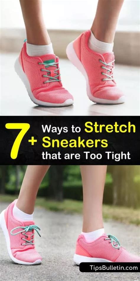 how to stretch tight trainers